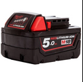 Milwaukee M18B5 18V Red Lithium-ion 5.0Ah Battery 4932430483