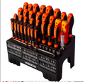 Kendo 101 Piece Screwdriver Bit & Socket Set with Bench Organiser Stand Multi Drive Tool Station