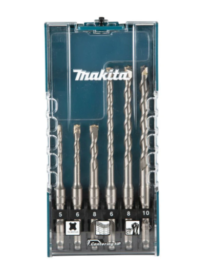 Makita E-15730 SDS Plus TCT Hammer Drill Bit Set Of 6 Piece
